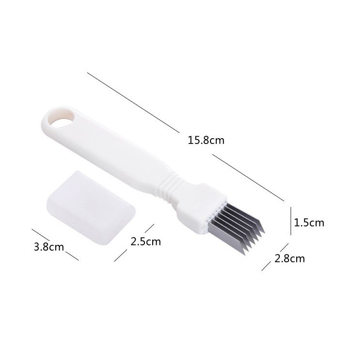 Dao cắt , tỉa sợi hành hoa 7 lưỡi siêu tốc