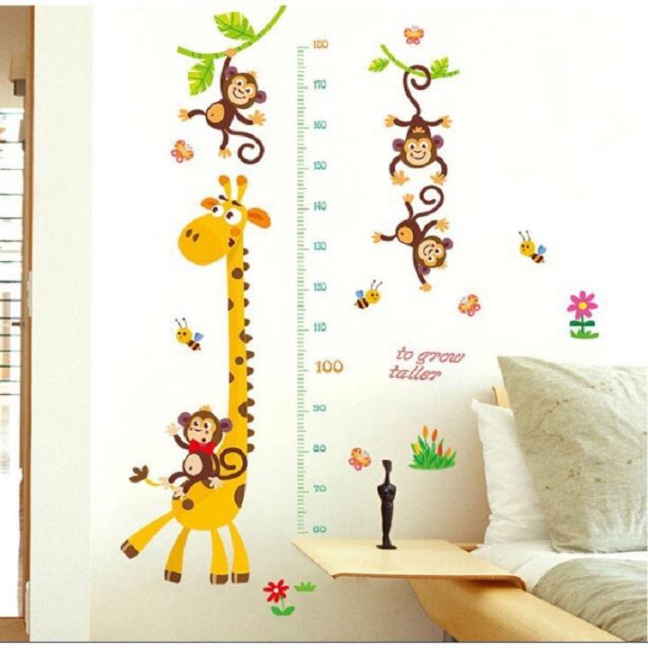 [HCM]Decal đo chiều cao cho bé