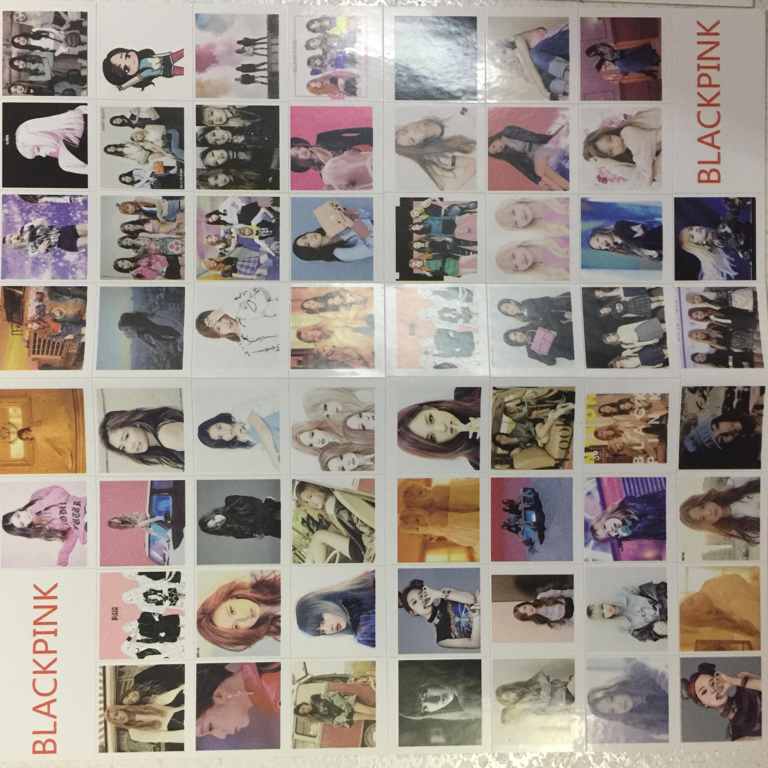 Postcard Blackpink Squre Up new 2018
