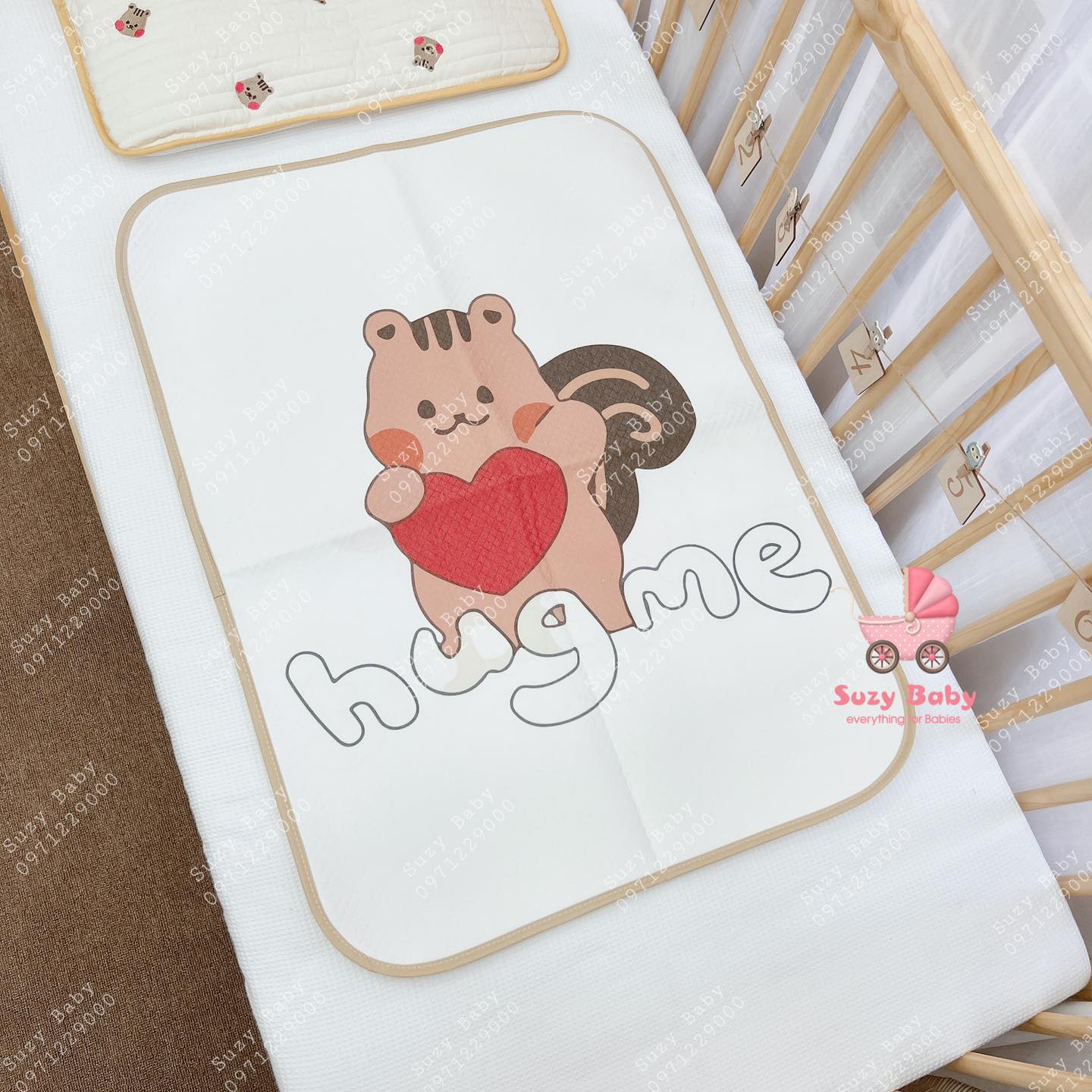 Lót chống thấm 4d họa tiết hàn quốc cho bé