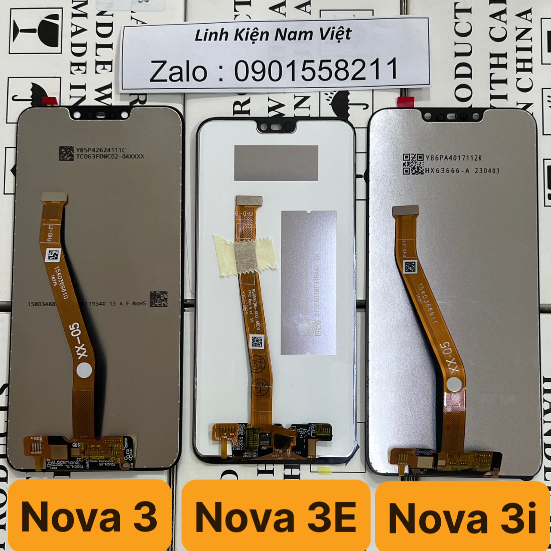 Màn hình Huawei Nova 3i / Nova 3 / Mate 20 lite / RNE-LX2 (Pinsen Origi) đen