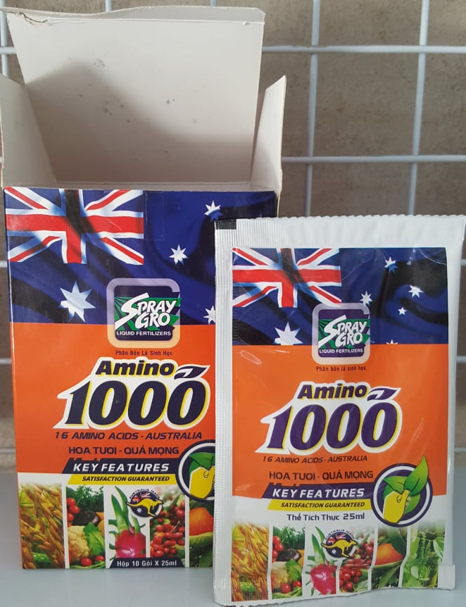 Phân bón lá Amino 1000 - gói 25ml