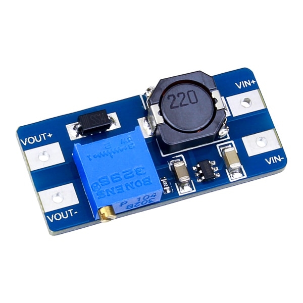 Mạch nguồn tăng áp dc 2a mini mt3608