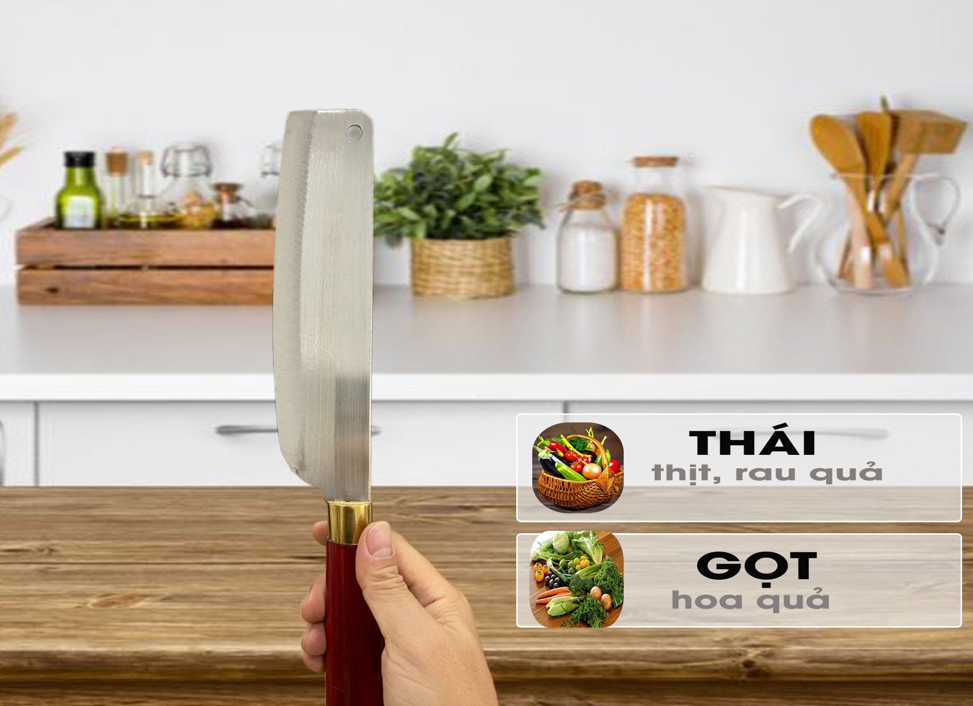Dao thái thịt, gọt hoa quả Đa sỹ