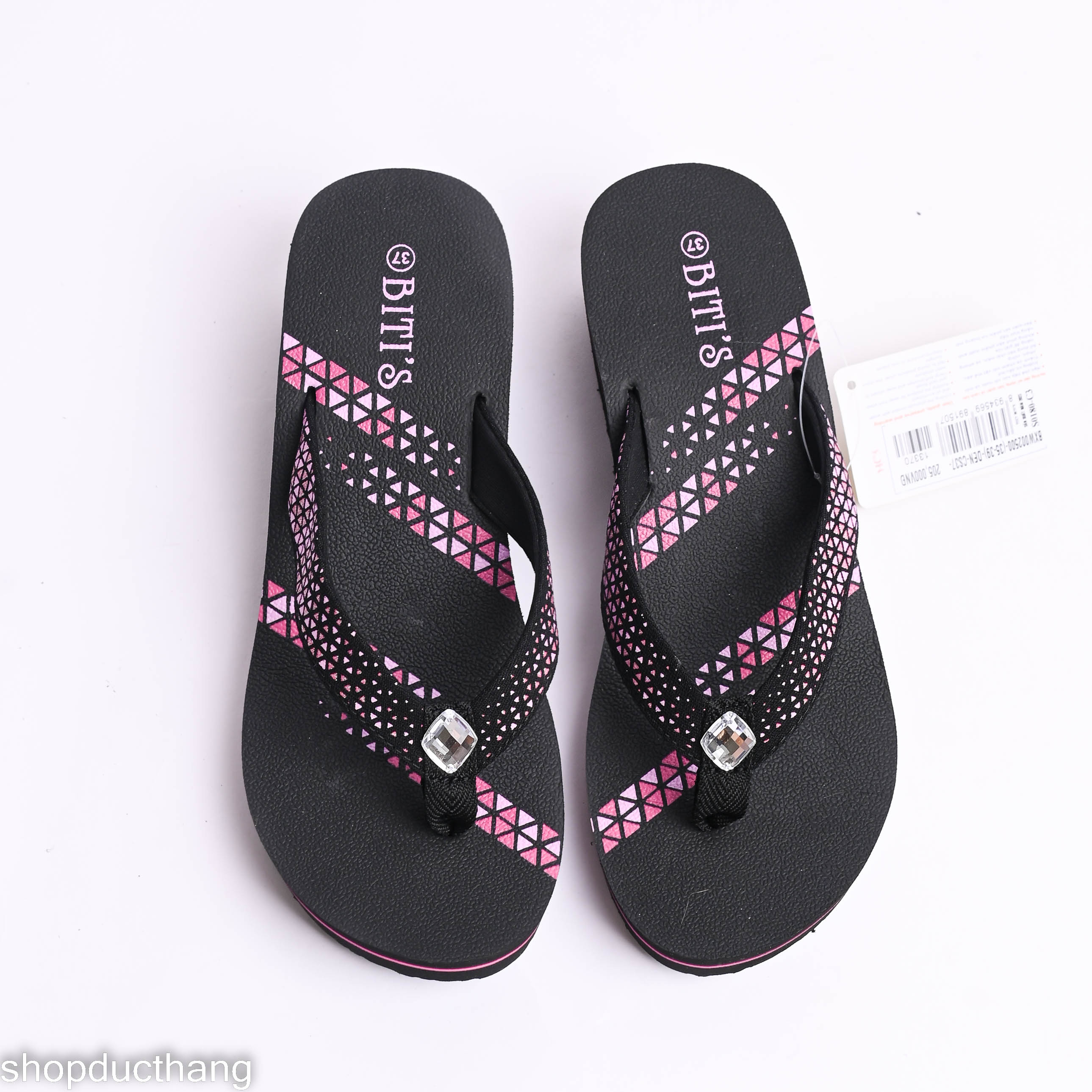 Dép quai kẹp xốp Bitis nữ đế 5cm