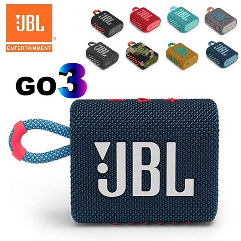 Loa bluetooth 5.1 jbl go 3 chống nước, chống bụi ip67
