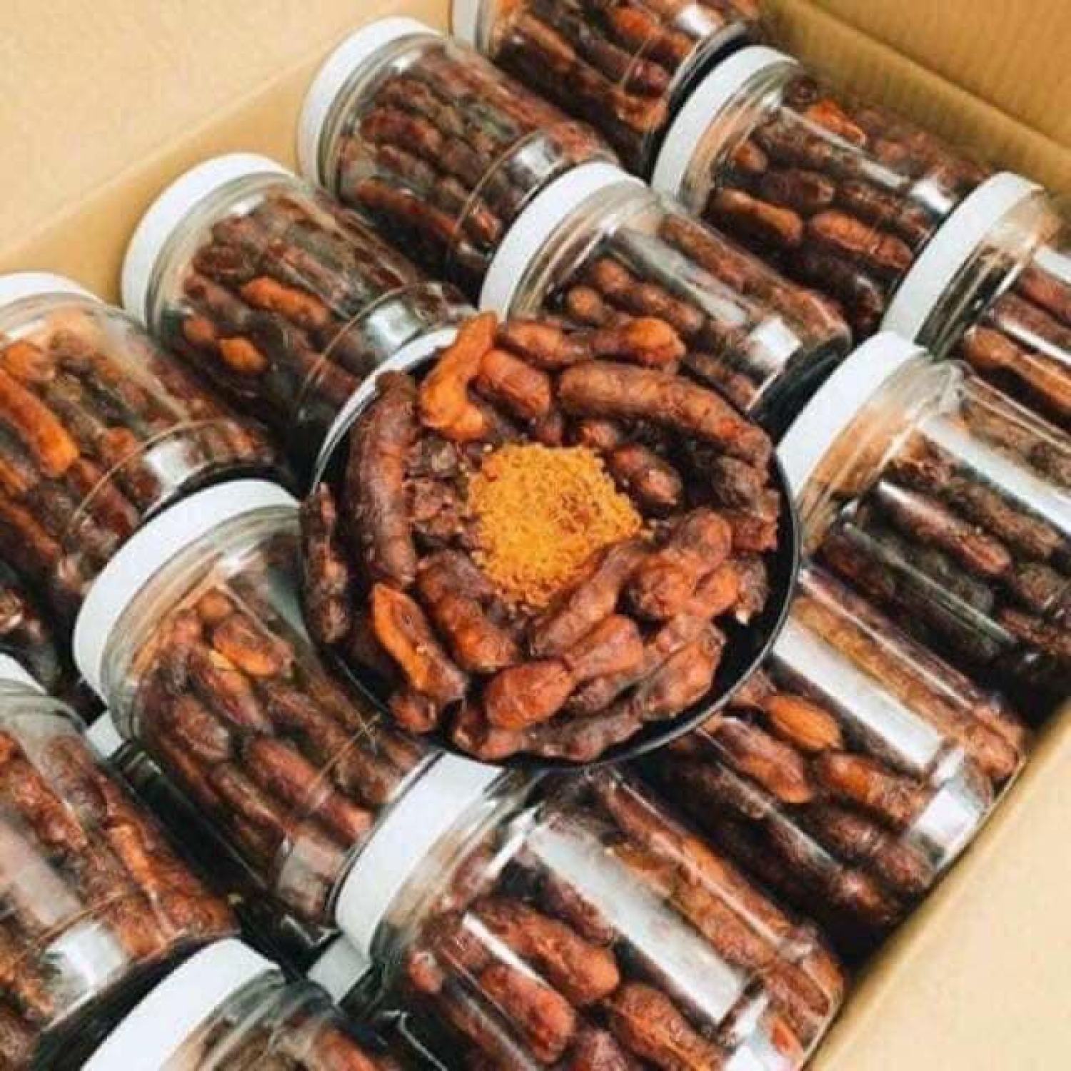 Me Lào Muối Tôm lᴏại 1 Hũ 500gr