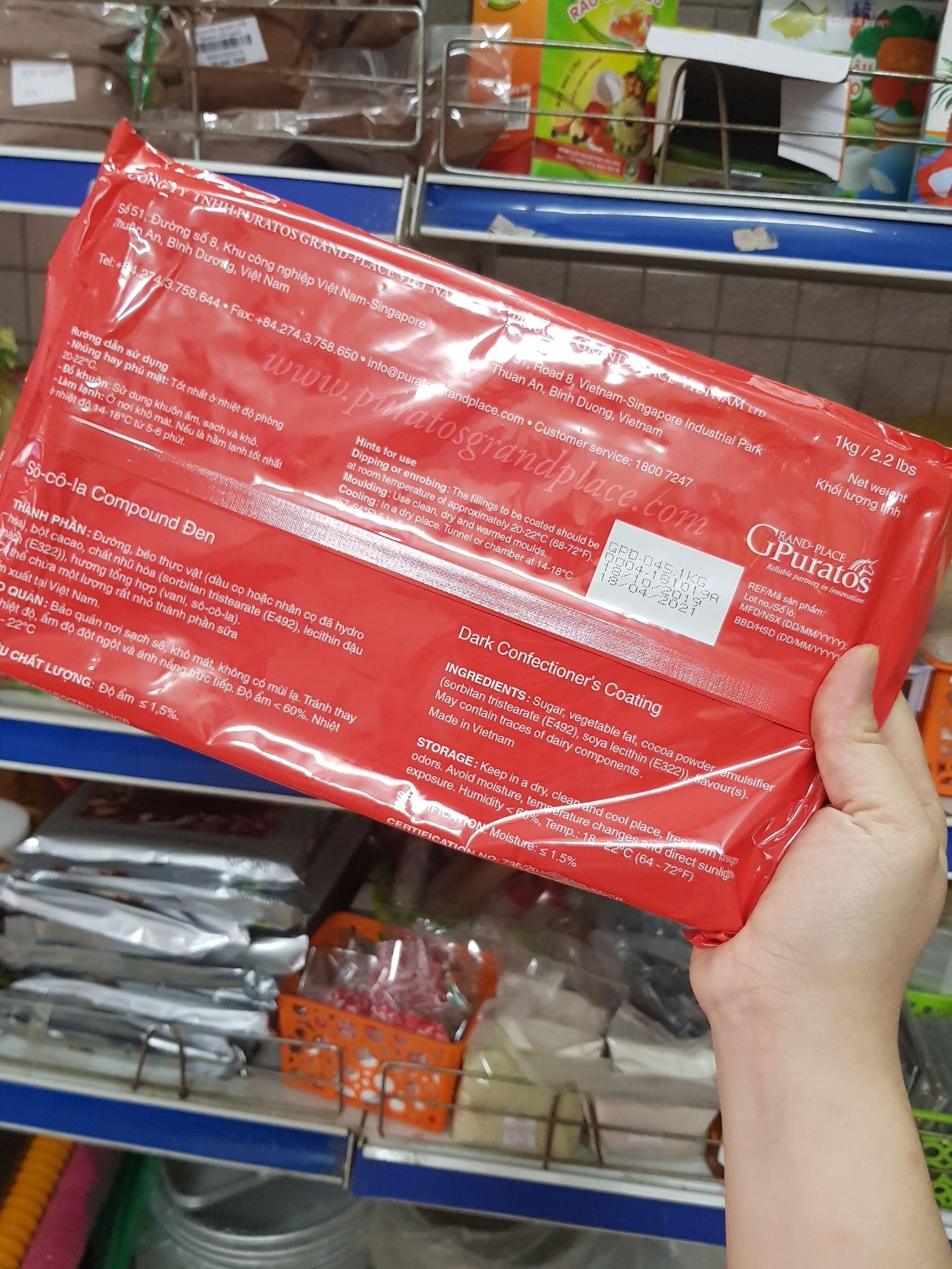 Socola đen Grand Place 1kg