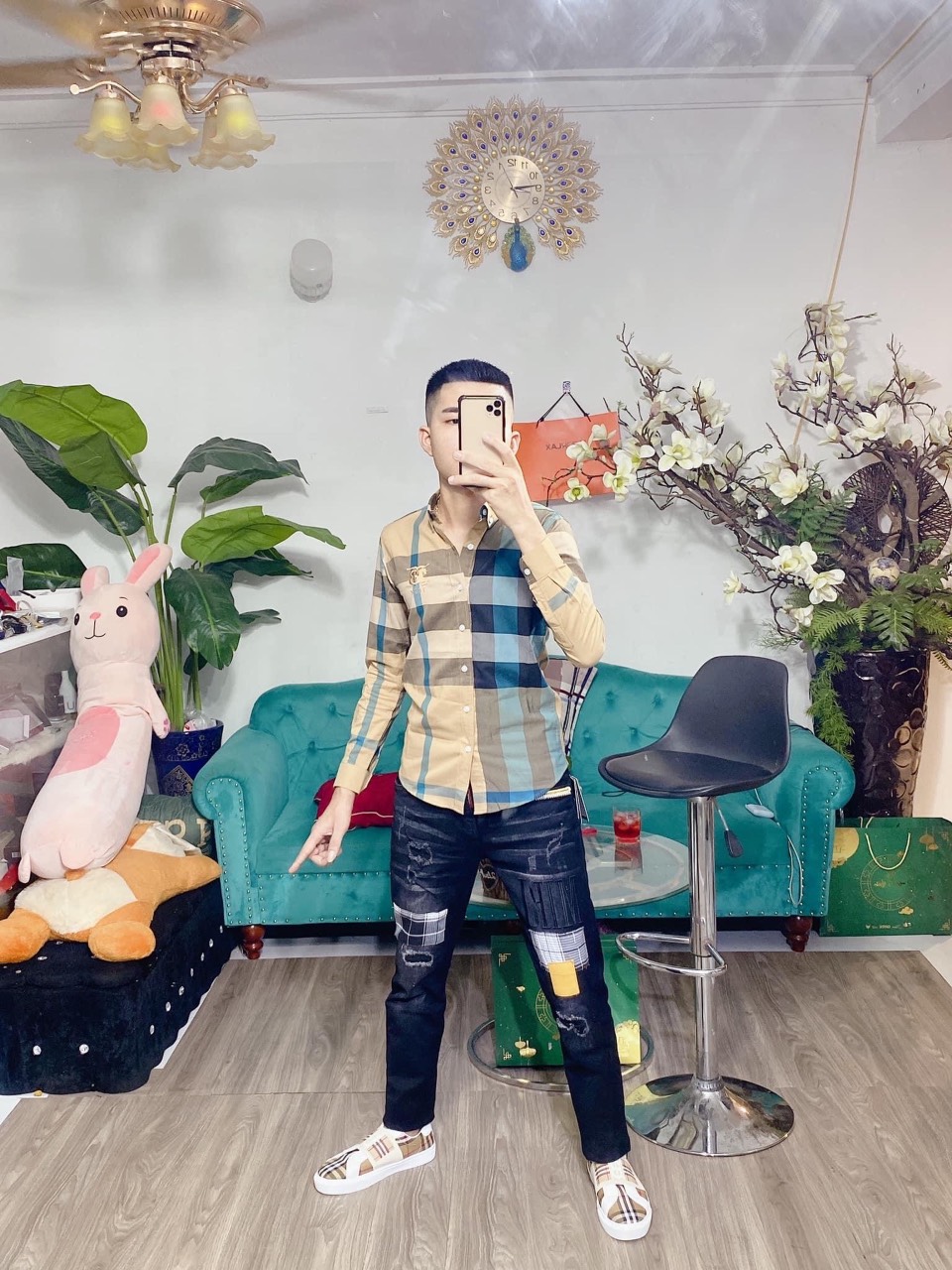 Áo Sơ Mi  COTTON Nam Tay Dài BBR Cao Cấp - 𝐊𝐞𝐧𝐓 𝐒𝐡𝐨𝐩
