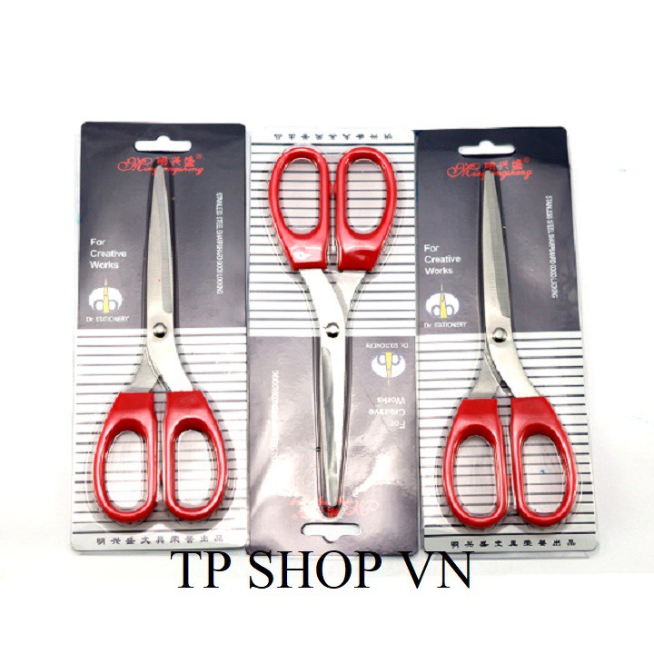 Kéo văn phòng cắt giấy loại trung 17 cm