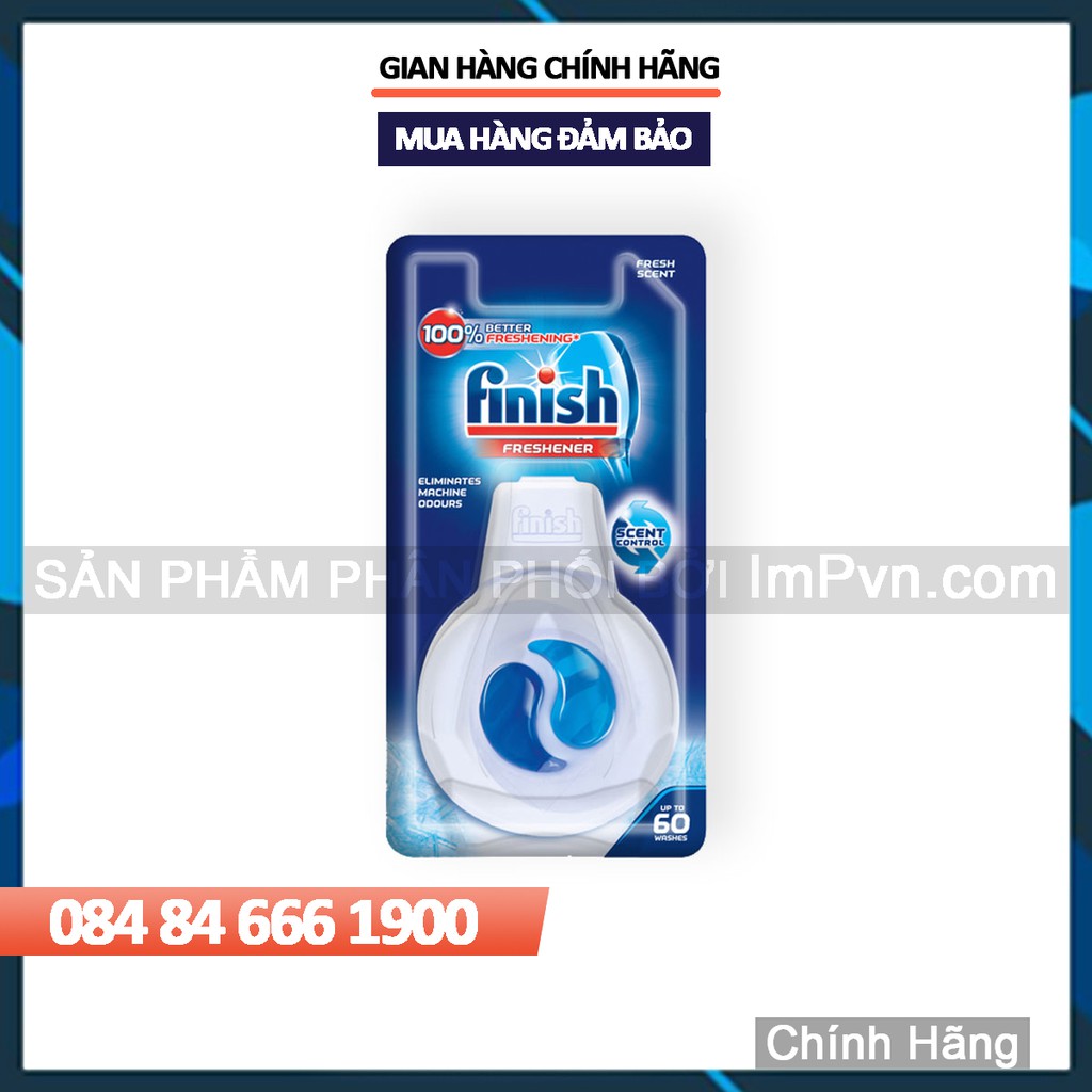 Khử mùi, treo thơm máy rửa bát Finish