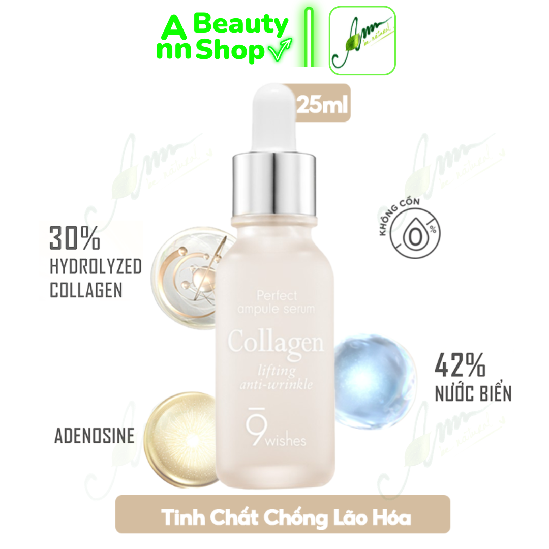 Tinh chất dưỡng da Ampule Serum 9Wishes 25ml