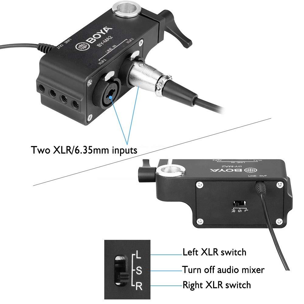 BOYA- Audio Adapter & Cable BY-MA2 (FB602)