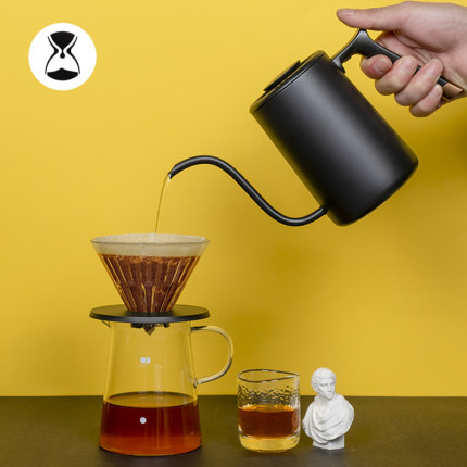 [CHÍNH HÃNG] Phễu lọc cafe Timemore V60 Crystal Eye Dripper 02