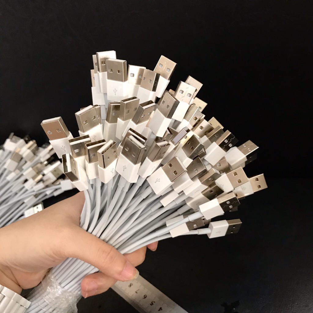 Cáp ngắn sạc dự phòng iPhone hàng chuẩn bảo hành 6 tháng