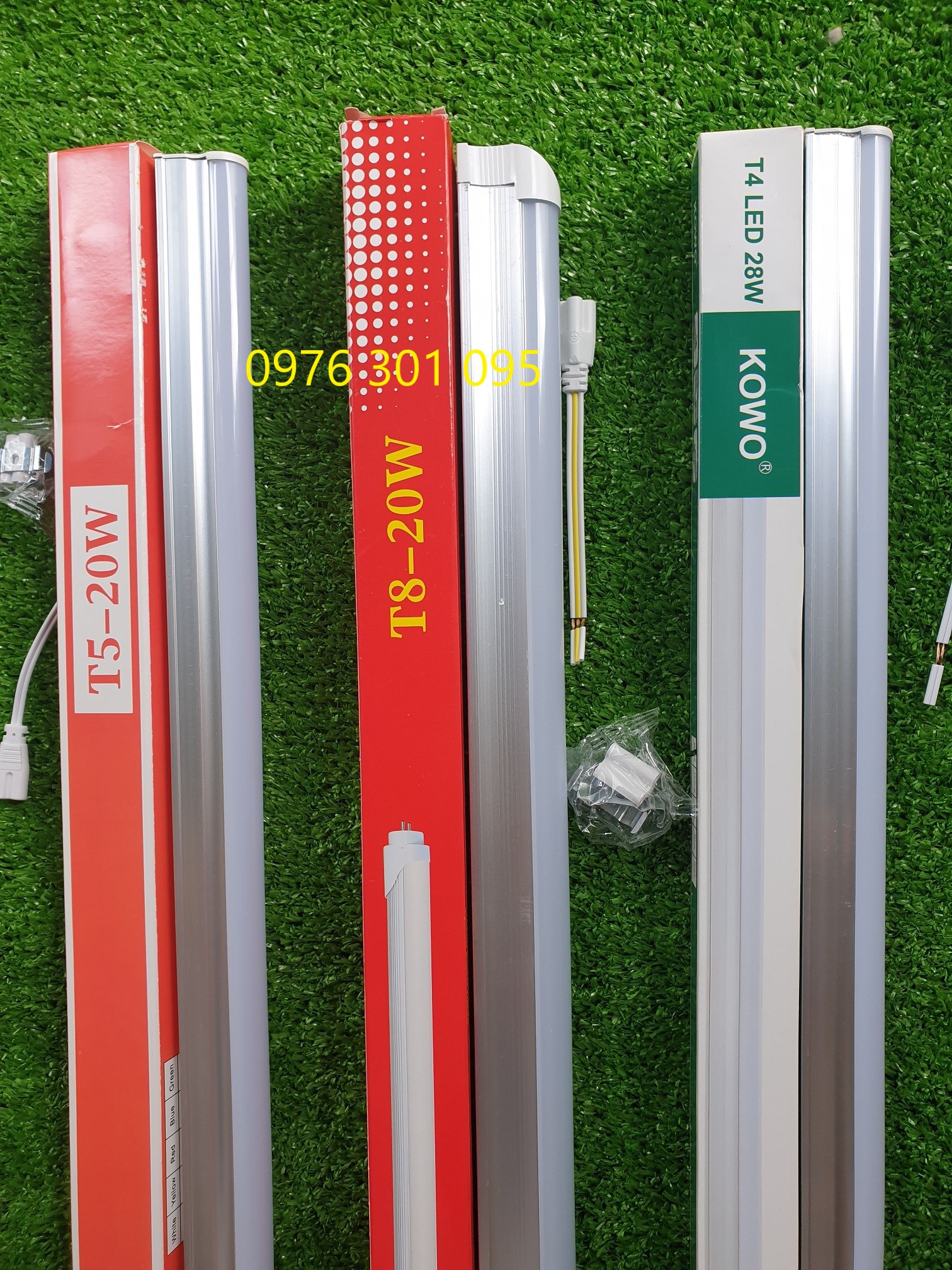 [COMBO 2] Bộ Đèn Led Liền Máng 1m2 - 20w [T4 - T5 - T8]
