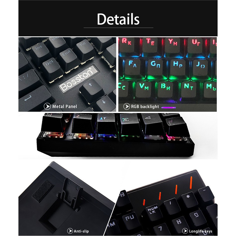 Phím Cơ Chuyên Game VM01 Full LED