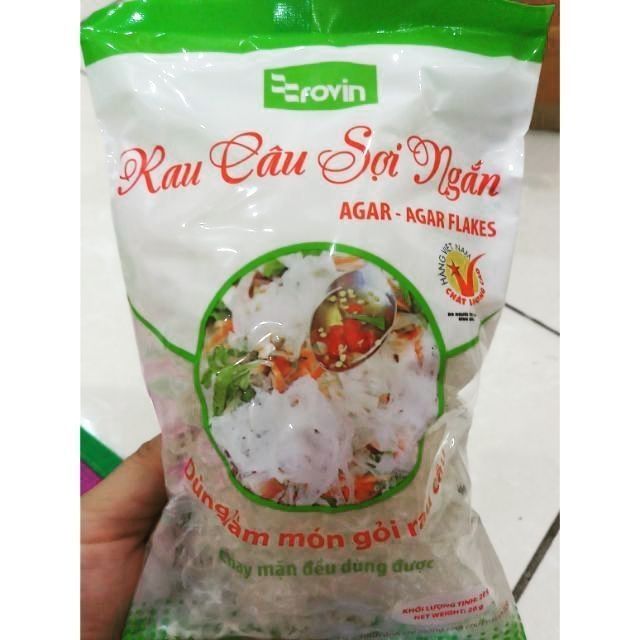 Miến rau câu sợi ngắn das, keto, lowcarb