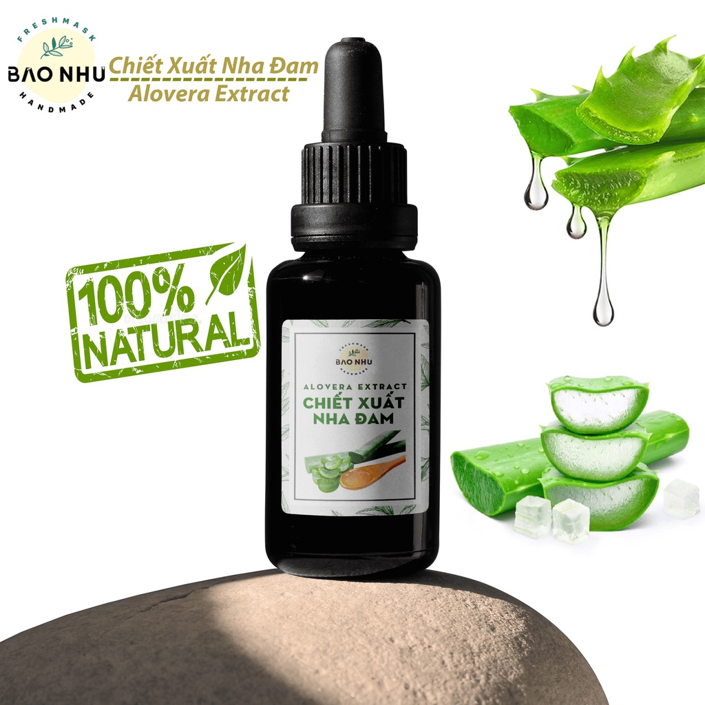 10ml chiết xuất nha đam tươi - nguyên liệu thiên nhiên dưỡng da