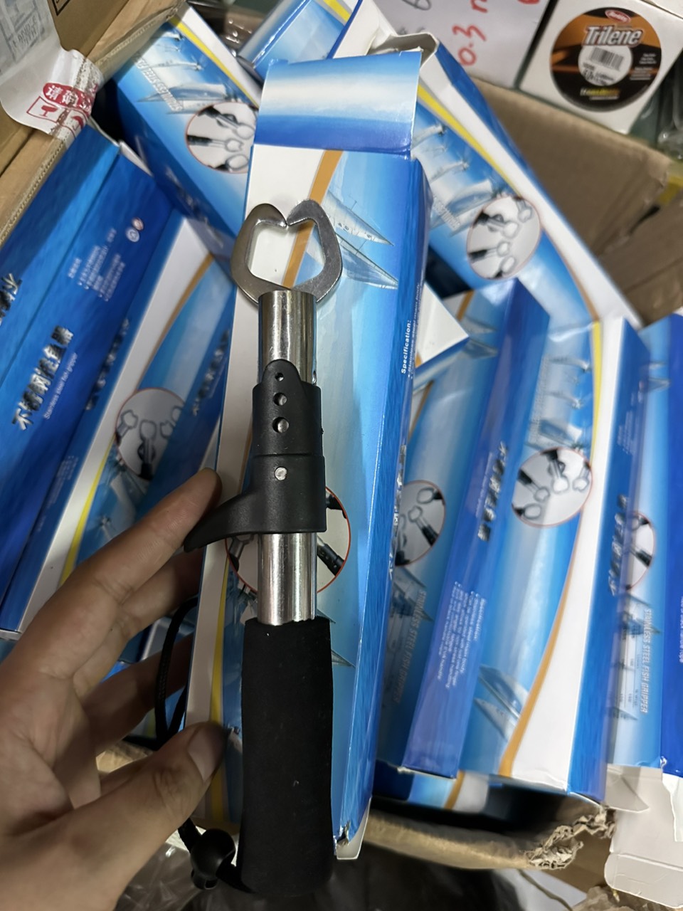 Bộ Kìm kẹp cá và Kéo gỡ mồi cao cấp