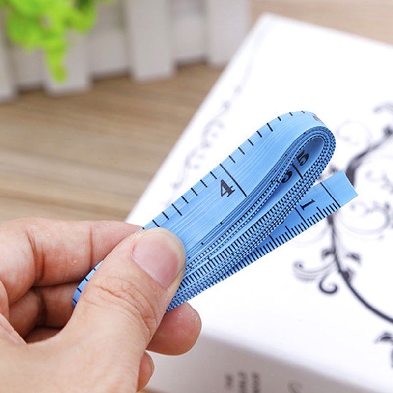 Thước Dây May Đo Mềm Dẻo Chiều Dài 1.5m nhiều màu