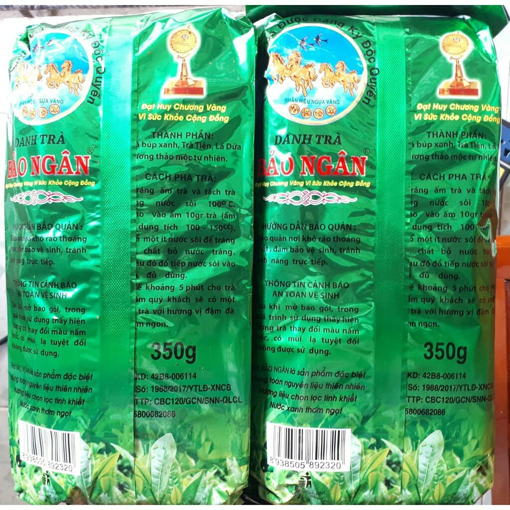 COMBO 2 GÓI TRÀ SÂM DỨA BẢO NGÂN ( GÓI 350G )- date mới
