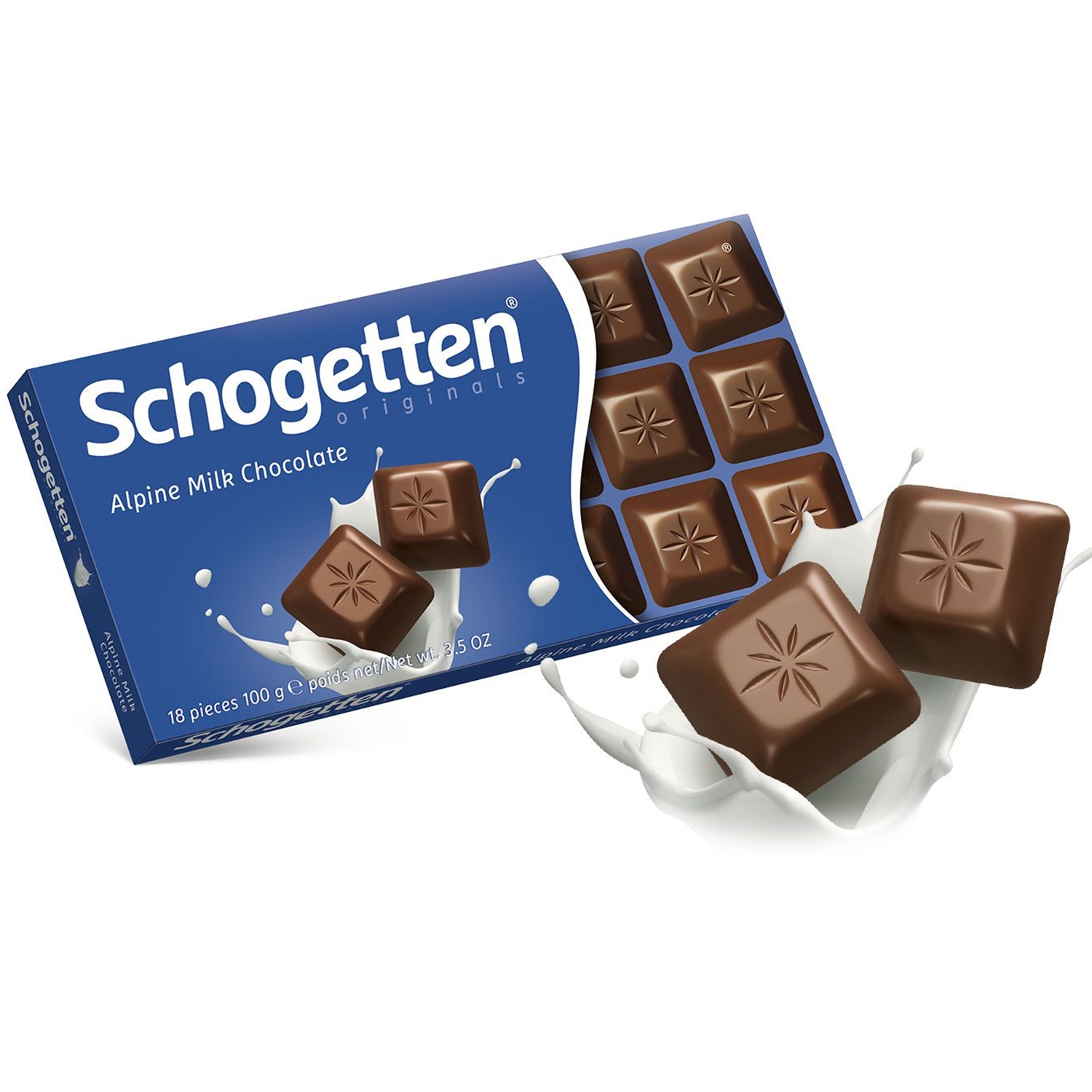 Socola sữa hạnh nhân RITTER nhập khẩu từ nước Đức, 100g