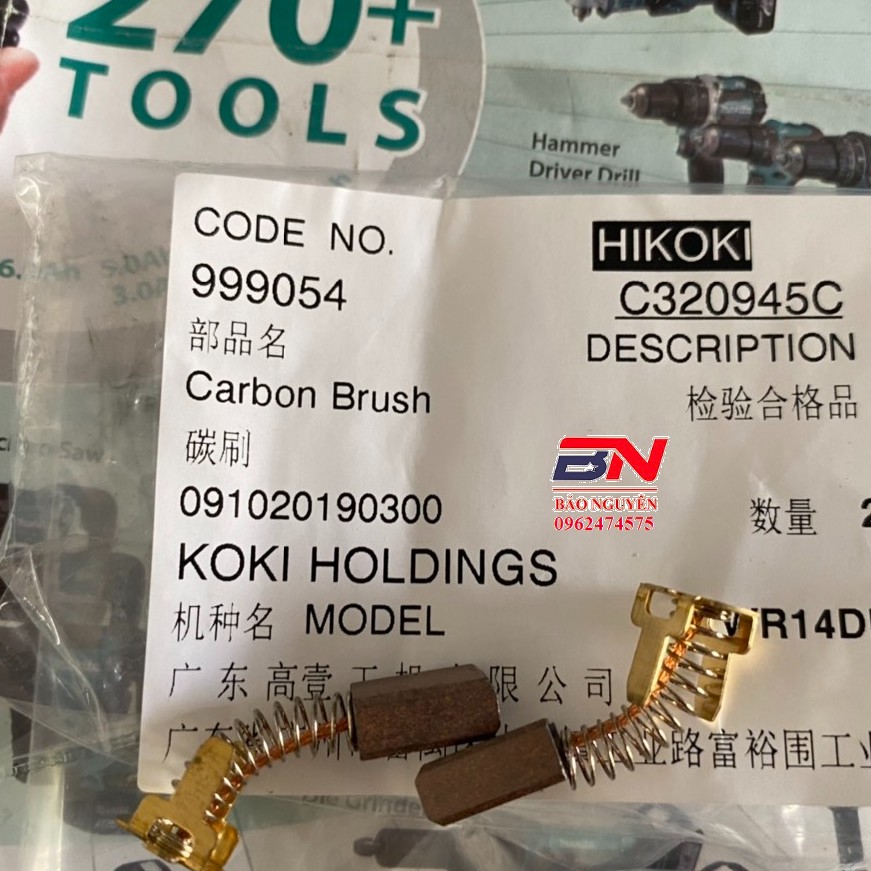 Chổi Than Hitachi Hikoki Chính Hãng.