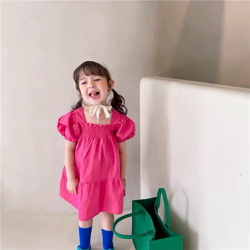 ☘️🌱Váy hồng sen màu cực yêu