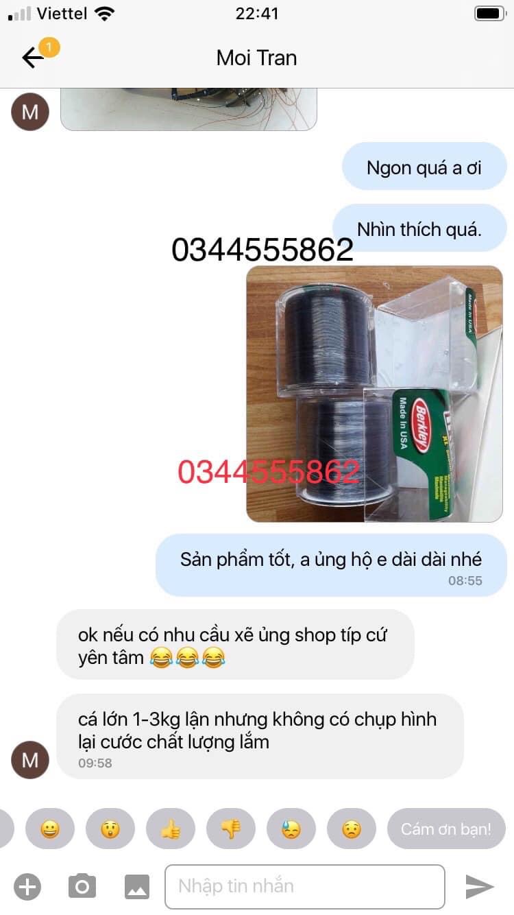 CƯỚC TRILENE BIG GAME 500M