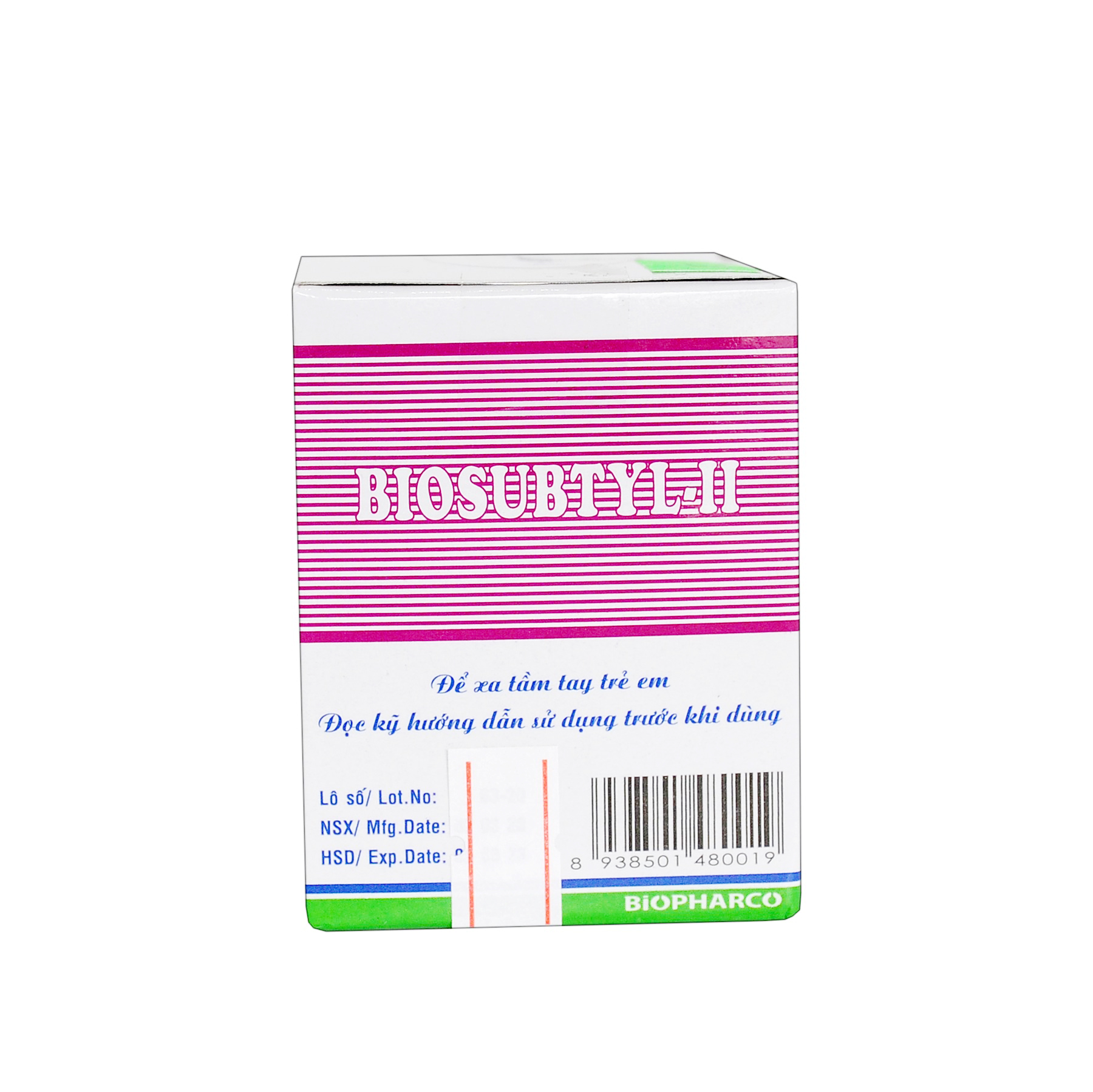 Men Vi Sinh Biosubtyl - II