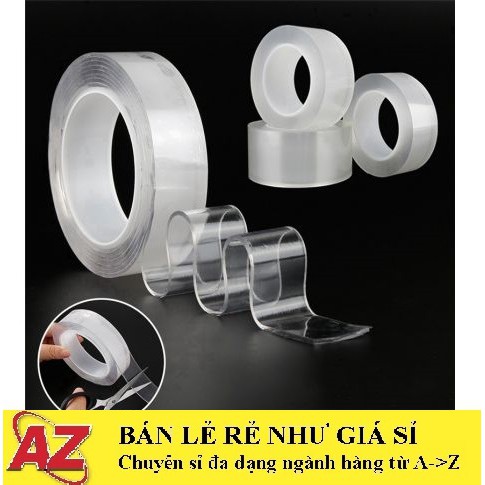 Cuộn Băng Keo 3M, Keo 3M 2 Mặt Siêu Dính