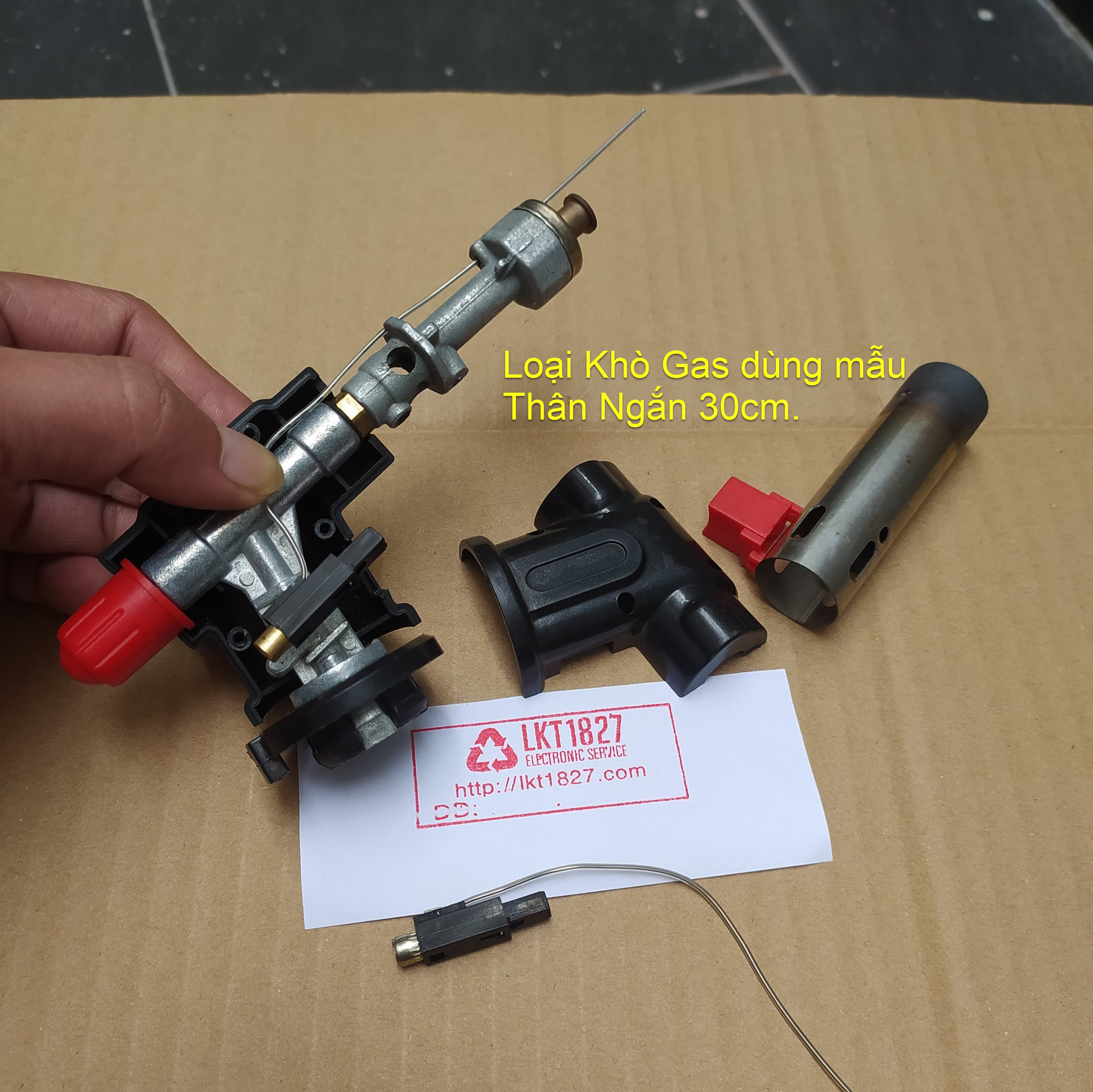 Bộ phóng tia lửa điện cho bật lửa