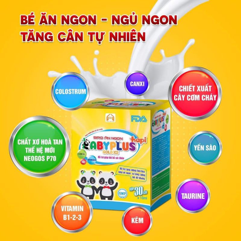 Siro Baby Plus hàng công ty
