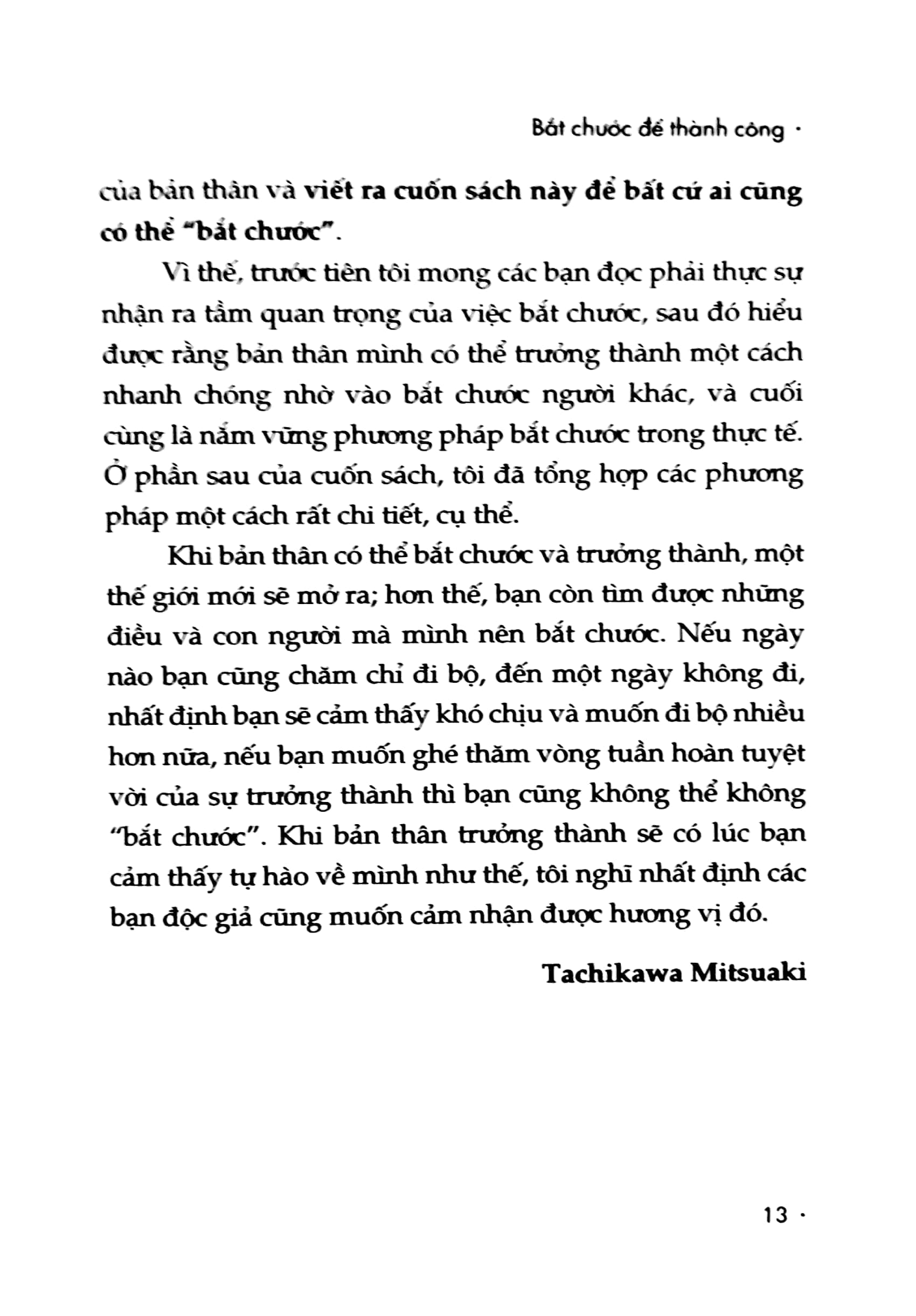 Fahasa - Bắt Chước Để Thành Công