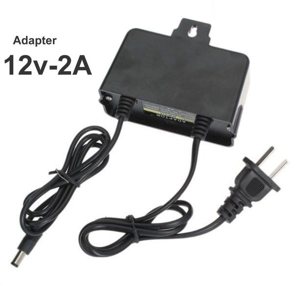 Cục Nguồn Cho Camera Ngoài Trời 12V 2A - Adapter