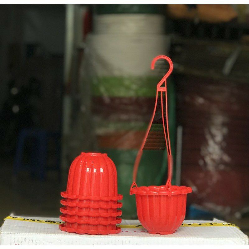 combo 10 chậu treo hình bí size nhỏ mini 11x8cm.