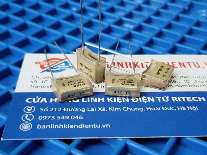 Tụ rifa 4n7 0.0047uf 300v y2 pme271y
