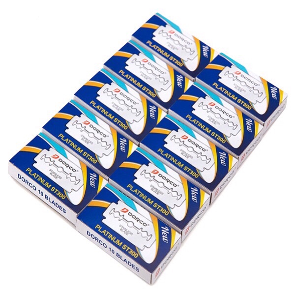 Vỉ dao lam 100 lưỡi , hộp dao cạo dorco