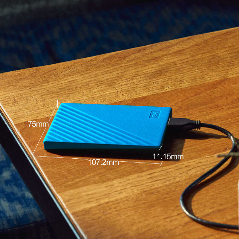 Ổ cứng di động gắn ngoài HDD 2TB Western Digital My Passport - new model (3 màu) Nhất Tín Computer