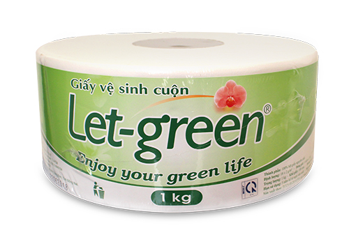 Giấy vệ sinh cuộn lớn  700g
