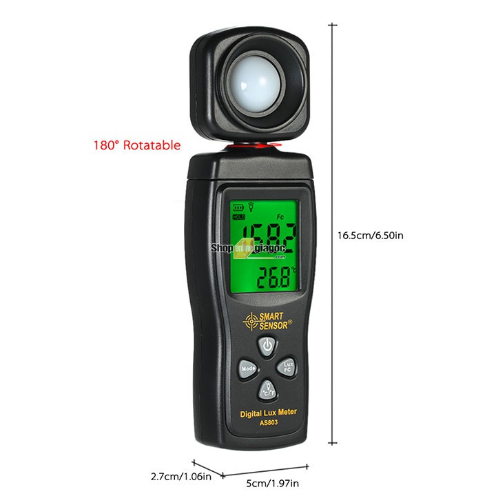 Máy đo cường độ ánh sáng Smart Sensor AS803