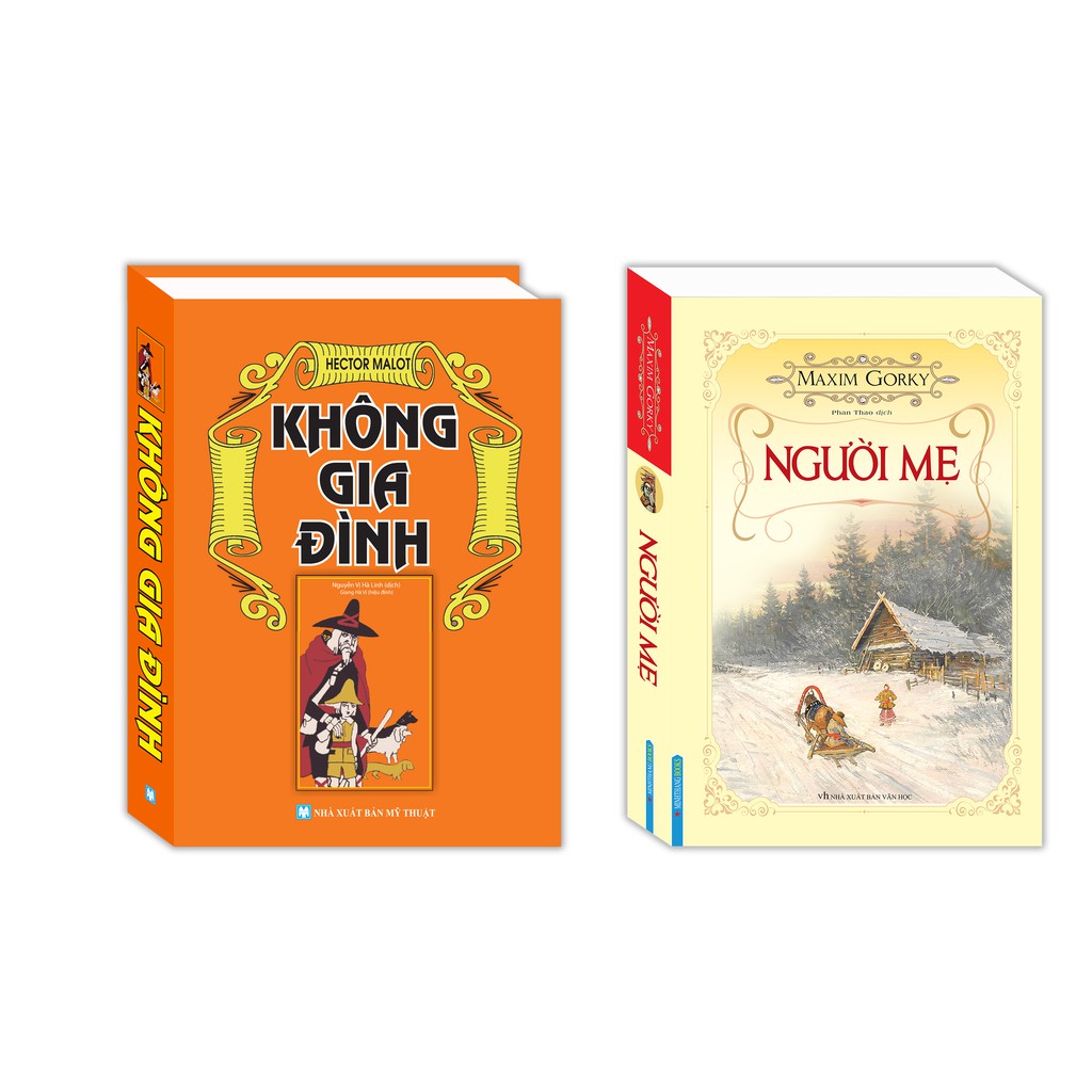 Sách - combo không gia đình + người mẹ