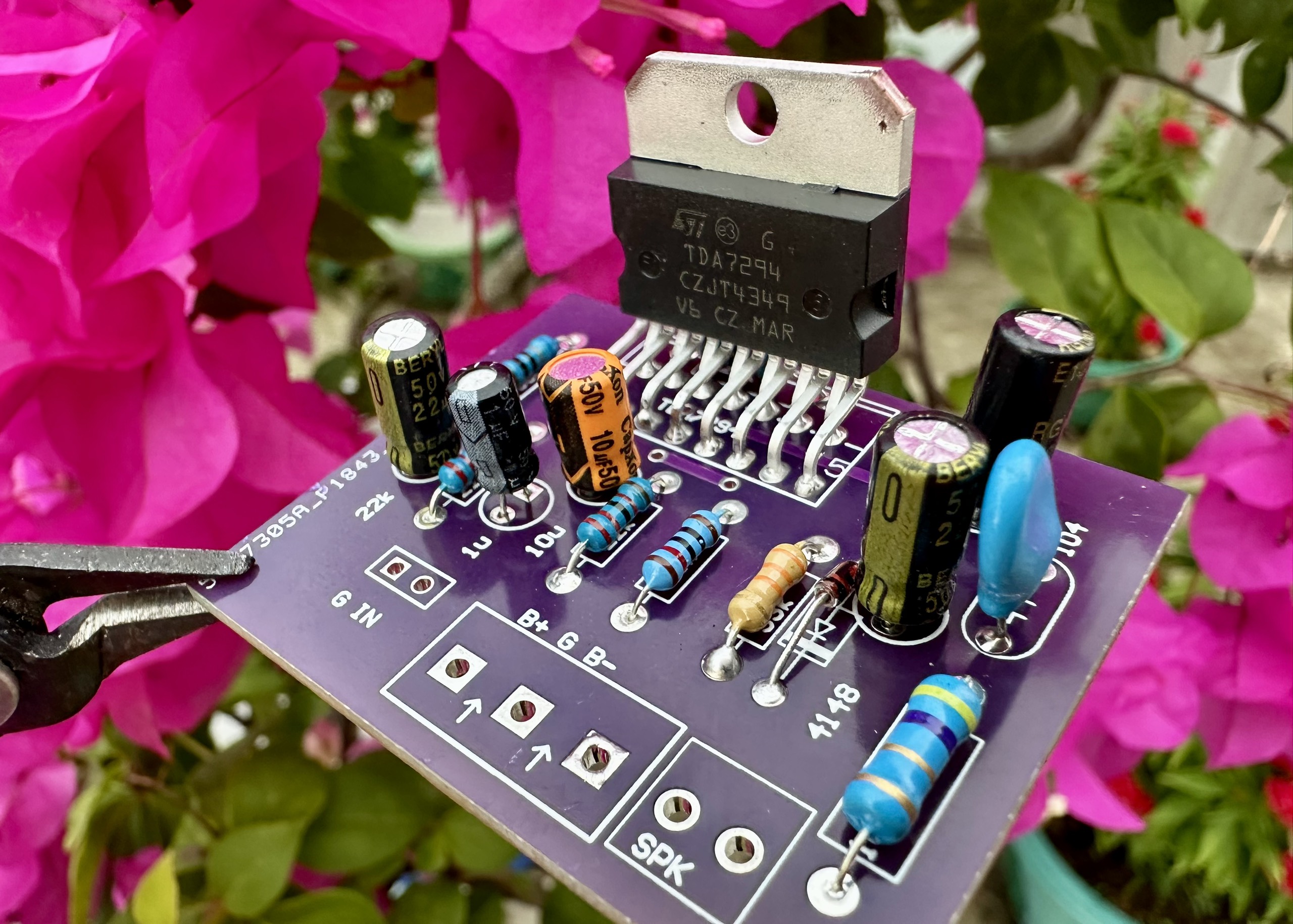 MẠCH CÔNG SUẤT TDA7294 100W