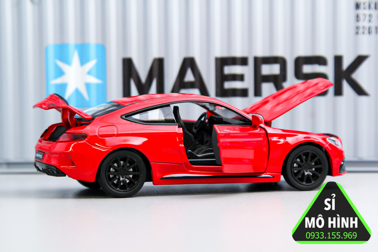[HCM][ Sỉ Mô Hình ] Mô hình xe Mercedes C63 Coupe New 1:32