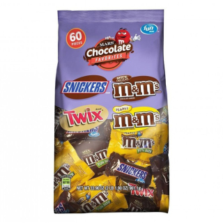 NHÀ PHÂN PHỐI DATE 6 THÁNG Socola hỗn hợp Mars Chocolate Favorites Fun Size 60 cái thumbnail