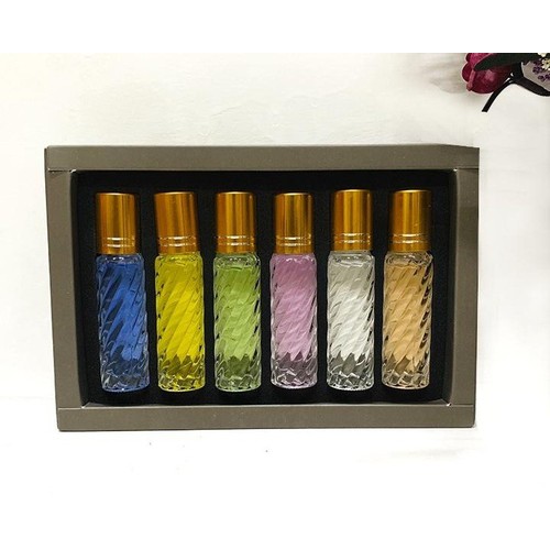 SET 6 CHAI NƯỚC HOA MINI 6ml, ĐỦ MÙI HƯƠNG PHÙ HỢP CHO CẢ NAM VÀ NỮ