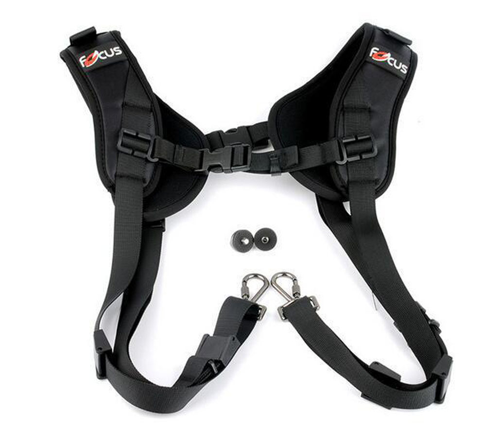 Dây đeo máy ảnh đôi thao tác nhanh FOCUS double quick strap đeo được 2 máy
