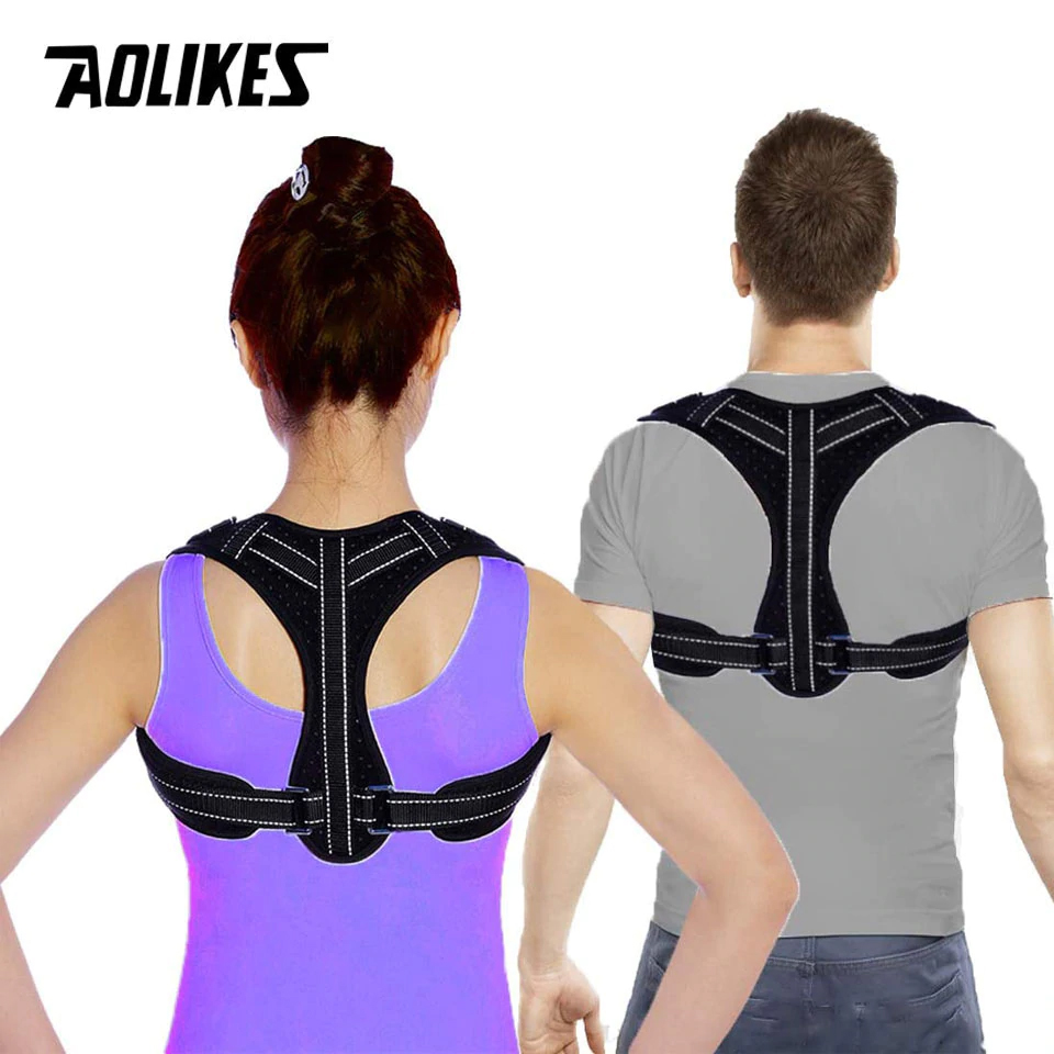 Đai chống gù lưng nam nữ AOLIKES YE-3107 Back Posture Corrector