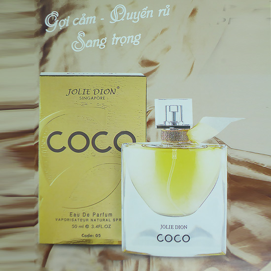 NƯỚC HOA NỮ SINGAPORE JOLIE DION COCO EAU DE PARFUM 50ML